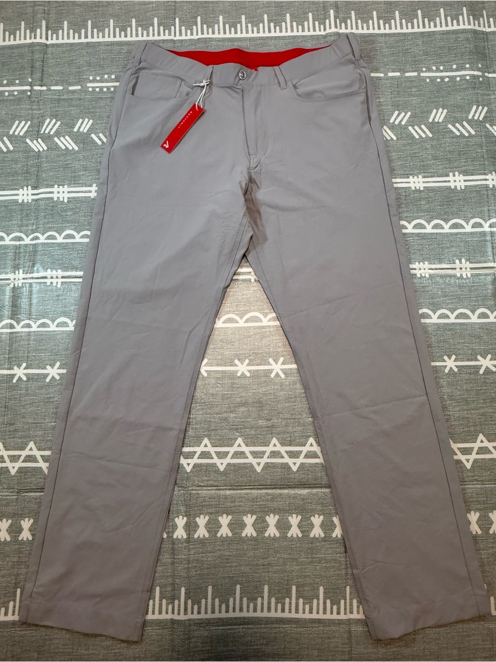 Redvanly Kent GLYDINGnylon Pull-On Pants in Gray